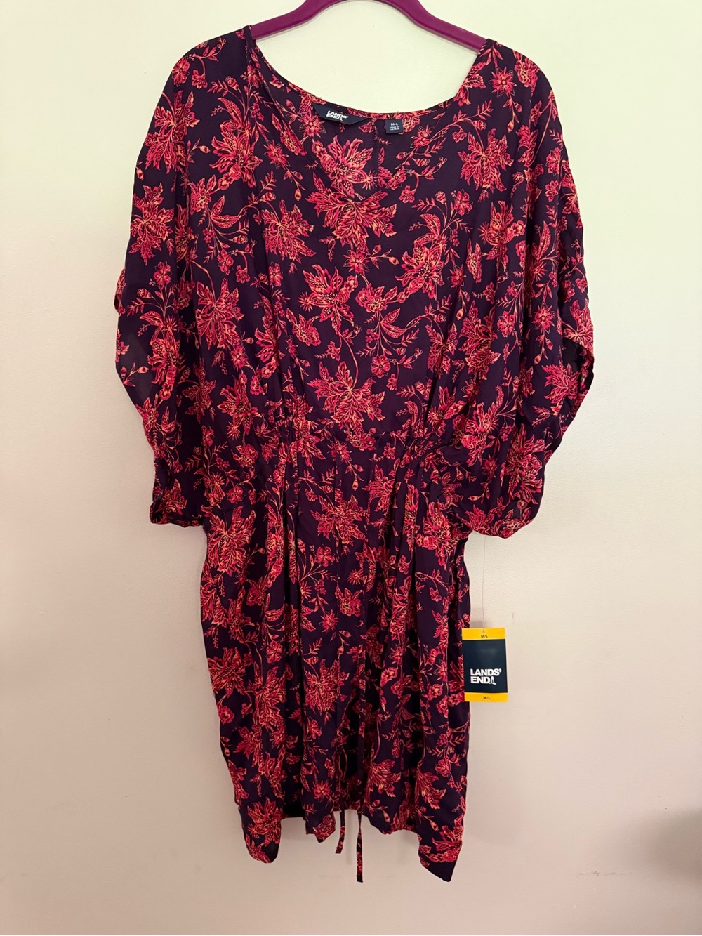 Lands' End Swim Coverup Print